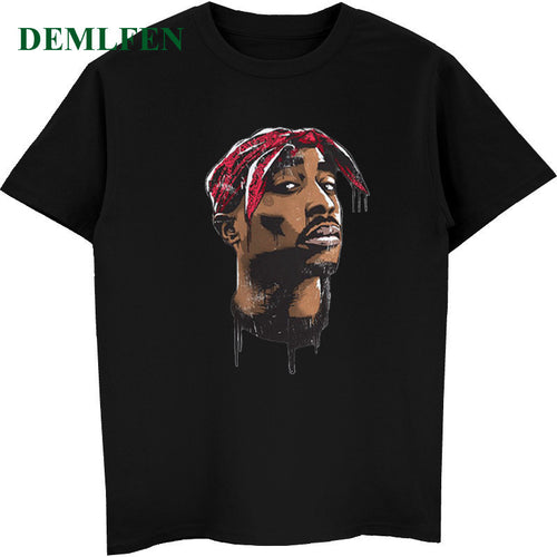 2pac T Shirt New Men's Cotton O-neck Short