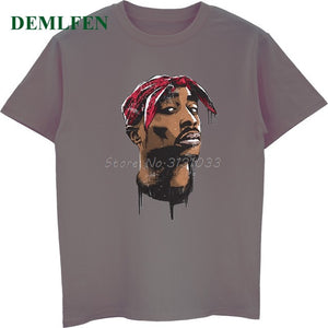 2pac T Shirt New Men's Cotton O-neck Short