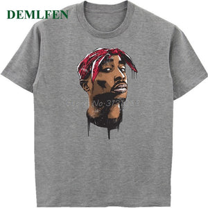 2pac T Shirt New Men's Cotton O-neck Short