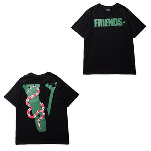 2pac Vlone T Shirts High Quality Hip Hop Rap