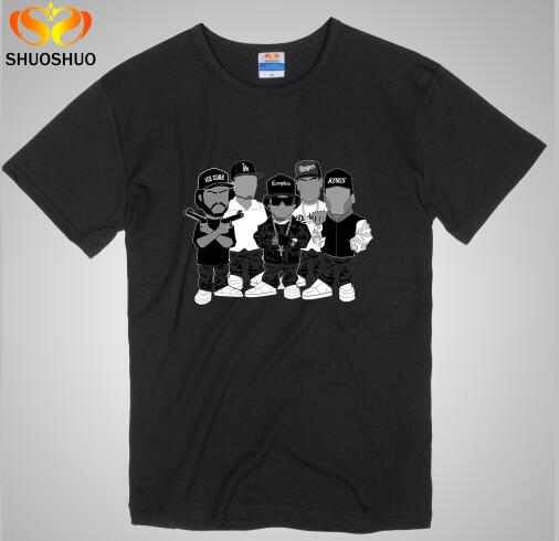 NWA (N.W.A.) Straight Outta Compton T Shirt Men's